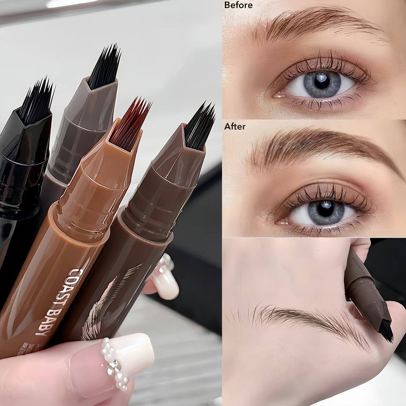Liquid Eyebrow Pencil For All Skin Types